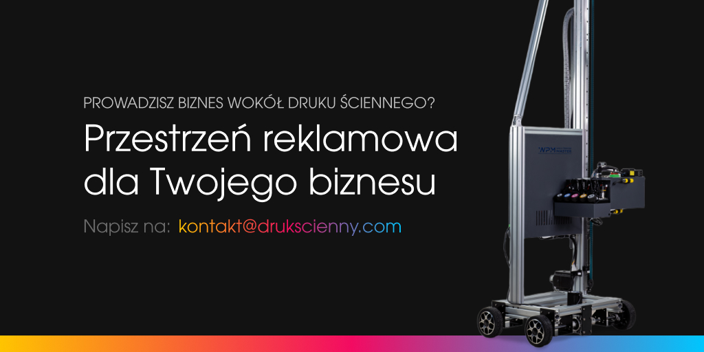 Baner reklamowy – Kolorowa Ściana