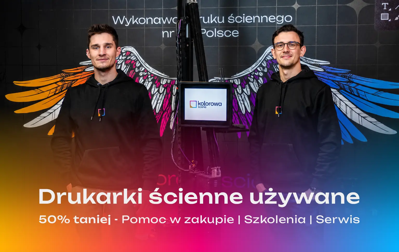 Używana drukarka ścienna – jak kupić sprawdzony sprzęt i zacząć druk ścienny niższym kosztem początkowym?